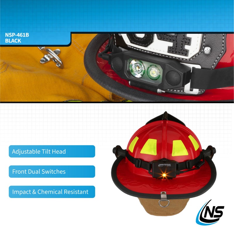 Nightstick NSP-4616B Low-Profile Dual-Lightâ„¢ Headlamp, Black - Image 5
